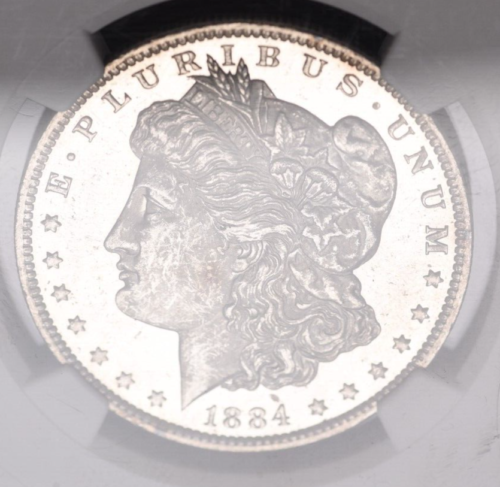 1884-O MORGAN SILVER DOLLAR~NGC MS 63PL ~BEAUTIFUL COIN~ - Picture 5 of 7