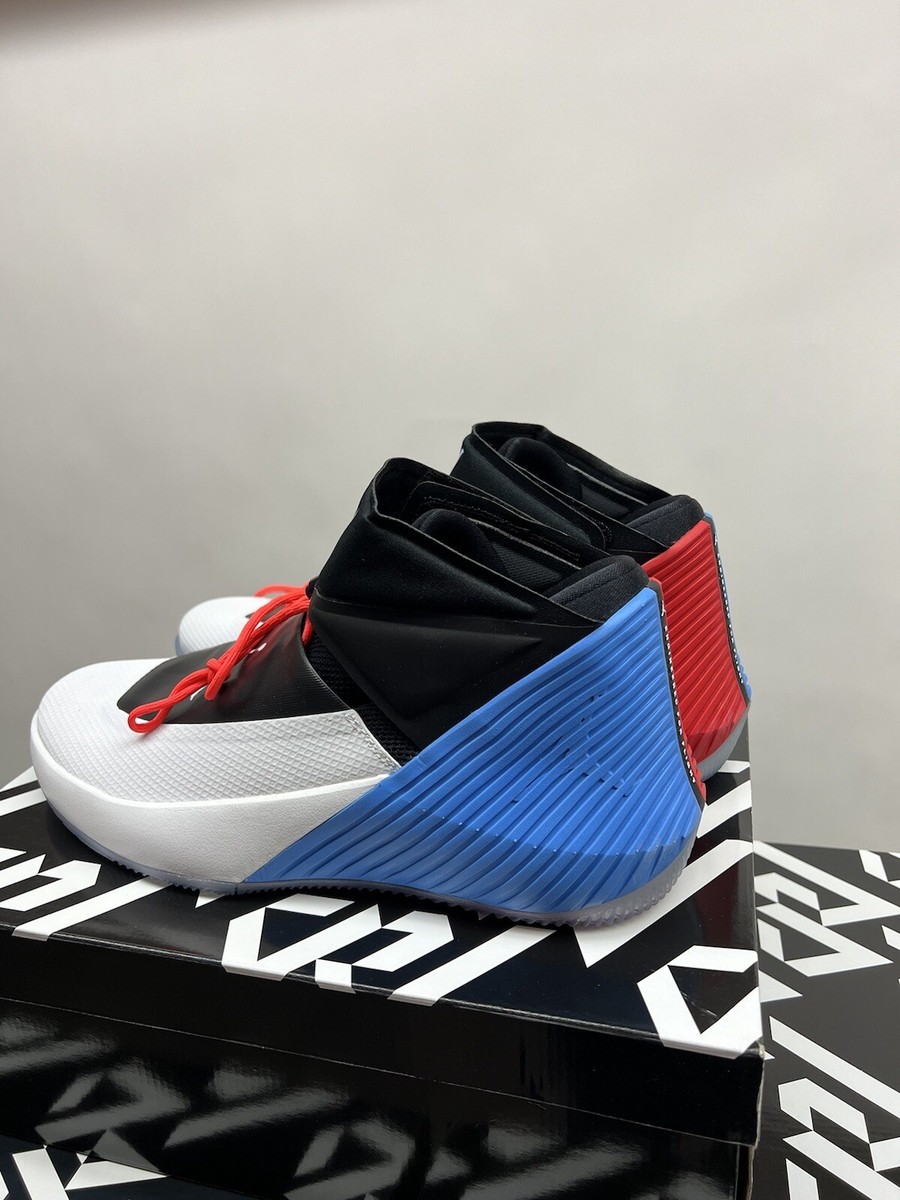 RARE New In Box Nike Jordan Westbrook Why Not Zero.1 White/Red