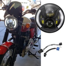 7" inch LED Headlight For Triumph Bonneville T100 T120 Thruxton 900 1200 TFC RS