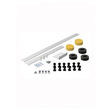 Image of Easy Plumb Shower Tray Riser Kit Shower Enclosure Plinth Adjustable Feet Legs
