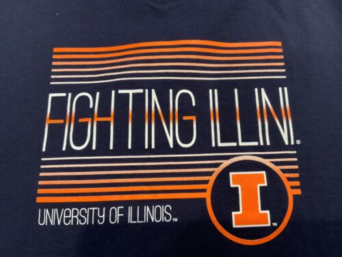 Illinois Fighting Illini College NCAA Hanes Kurzarm Damen T-Shirt - Bild 5 von 6