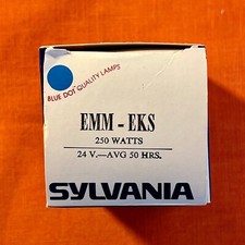 EMM - EKS 250W 24V Projector Lamp Bulb 16mm Sylvania NOS NIB