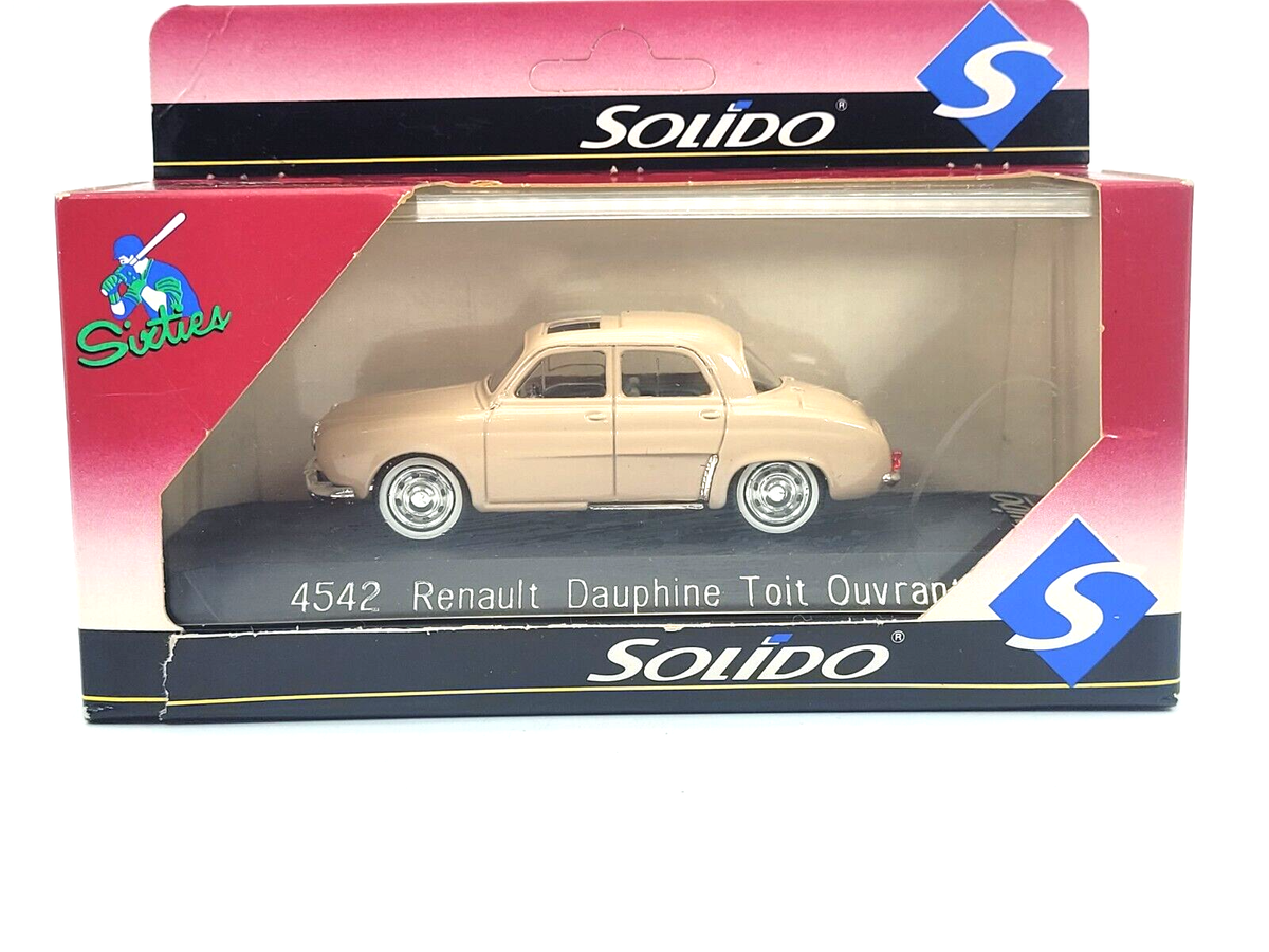 レア 年代物 当時物 箱付き ソリド solido 42 ルノー 4 　シェル レア 年代物 当時物 箱付き ソリド solido 42 ルノー 4 シェル