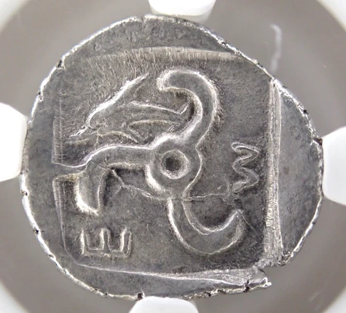 [142] c.390-360 BC DYNASTS OF LYCIA (Mithrapata) AR Sixth-Stater NGC F (Türkiye)