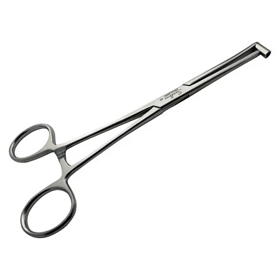 SANDBROS ENGLAND Ear & Nose Piercing Clamp, Septum Forceps for Body Piercing, Needle Passing