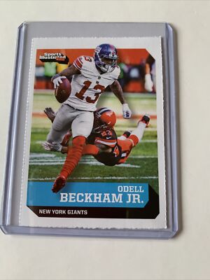 ODELL BECKHAM JR Rare SI FOR KIDS FOOTBALL #626 New York GIANTS