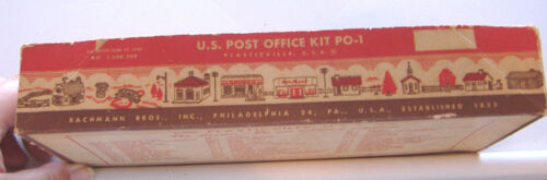SCATOLA PER PLASTICVILLE KIT UFFICIO POSTALE USA PO-1 - Foto 3 di 7