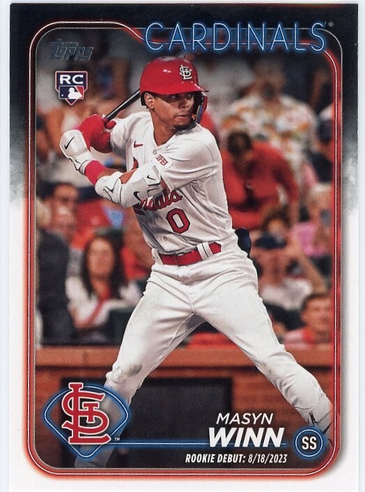 2024 Topps Update Series - Rookie Debut Masyn Winn #US272 (RC)