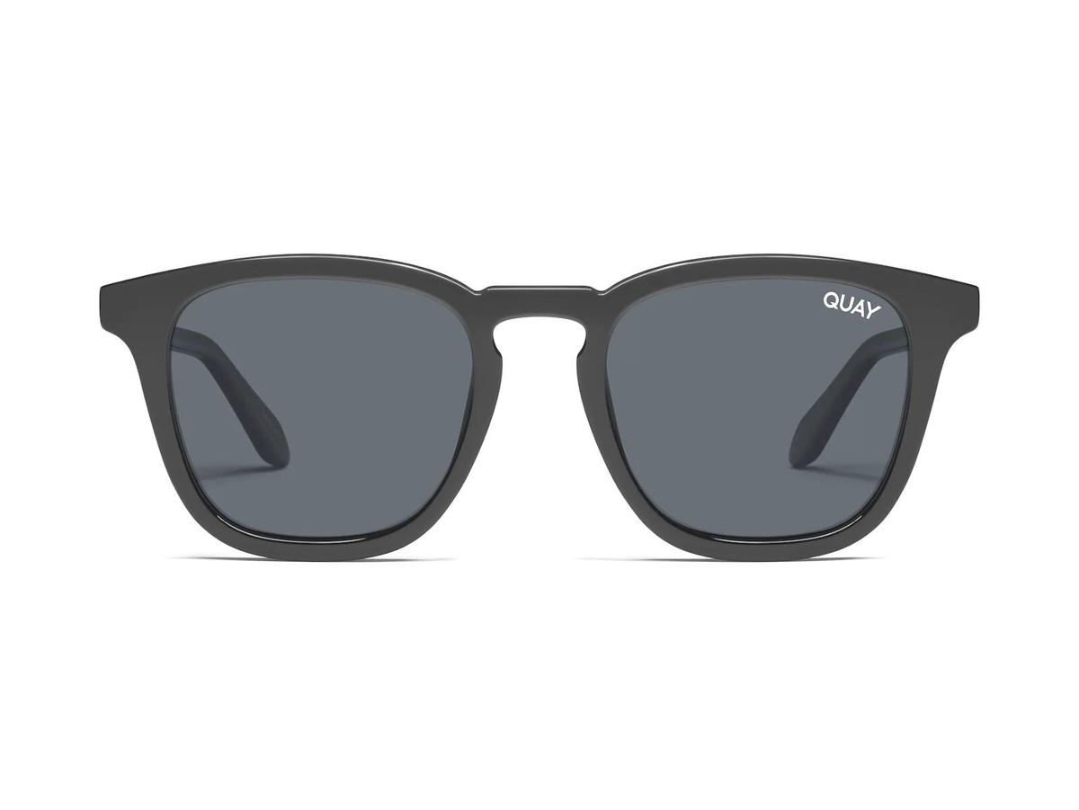 QUAY Unisex Jackpot RX QT-000740 Matte Black / Smoke Tinted 
