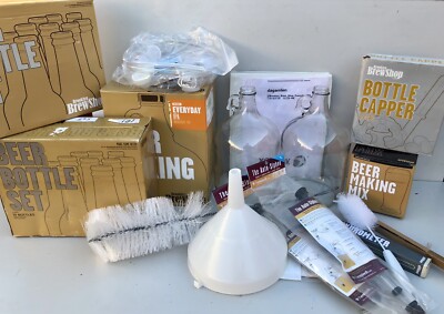 LARGE/FULL Brooklyn Brew Shop Home Craft DIY Beer Making Kit- MULTIPLE PACKS