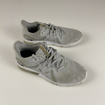 Nike Air Max Sequent 3 Womens Running Trainers 908993-008  Sneakers  size 8