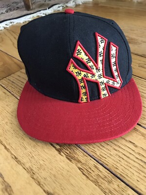 帽子 Ay el ay en New Era 59FIFTY NY 7 1/4 Ay El Ay En Los Angeles Dodgers LA Black New Era Fitted Hat