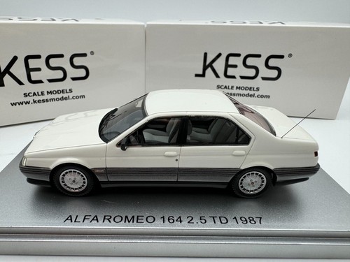 Kess 1/43 Alfa Romeo 164 2.5 TD 1987 White #114 - Picture 2 of 8
