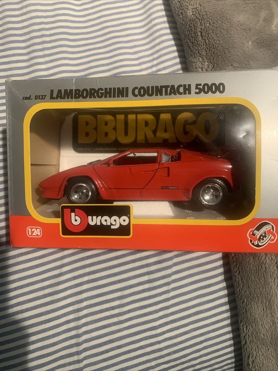 Auto Burago A Escala 1:24 Race Lamborghini Essenza Scv12 Multicolor Mkp 80491155