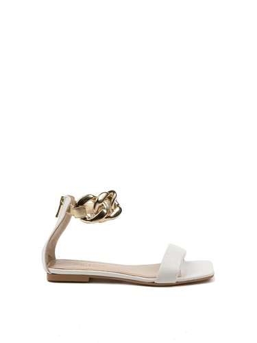SCARPA JANET \u0026 JANET DONNA SANDALO BASSO CON CATENA COLLEZIONE SS 2021 |  eBay