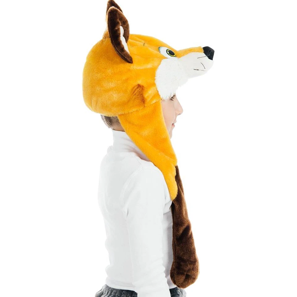 Foxy Fox Plush Headpiece Kids Costume Dress-Up Play Accessory - Image 2 of 4