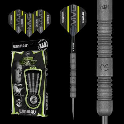 WINMAU MICHAEL VAN GERWEN EXACT 21.5 GRAM STEEL TIP DARTS 90% TUNGSTEN 1468.21.5