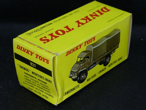 French Dinky Toys 821 Mercedes-Benz Unimog Near Mint Boxed (A) - Picture 14 of 18