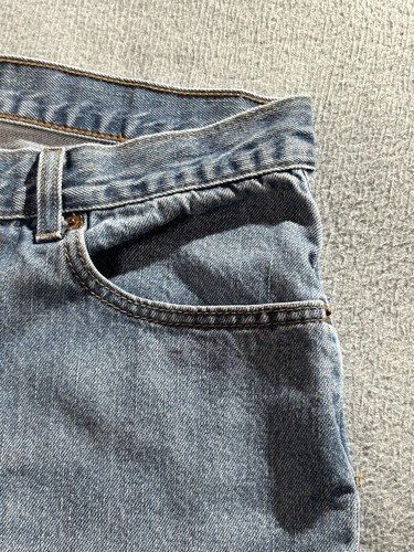 Vtg Levis 560 Jeans Mens W36 L30 Comfort Fit Baggy Y2K Loose Tapered Distressed - Picture 10 of 18