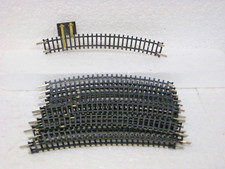 N SCALE NICKEL SILVER CURVED TRACK 11 PIECES ...