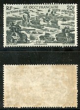 TIMBRES  NEUF AFRIQUE OCCIDENTALE FRANCAISE PA N° 8 / TCHAD AU RHIN / SANS GOMME