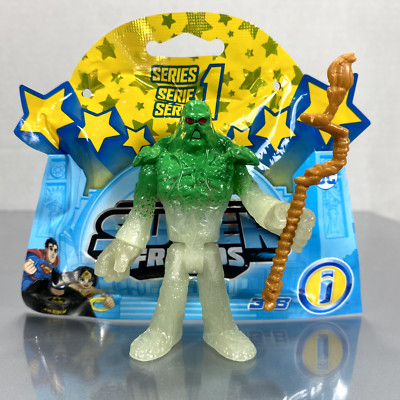 Imaginext DC Super Friends SWAMP THING figure 2024 Series 1 Glow in Dark Sealed