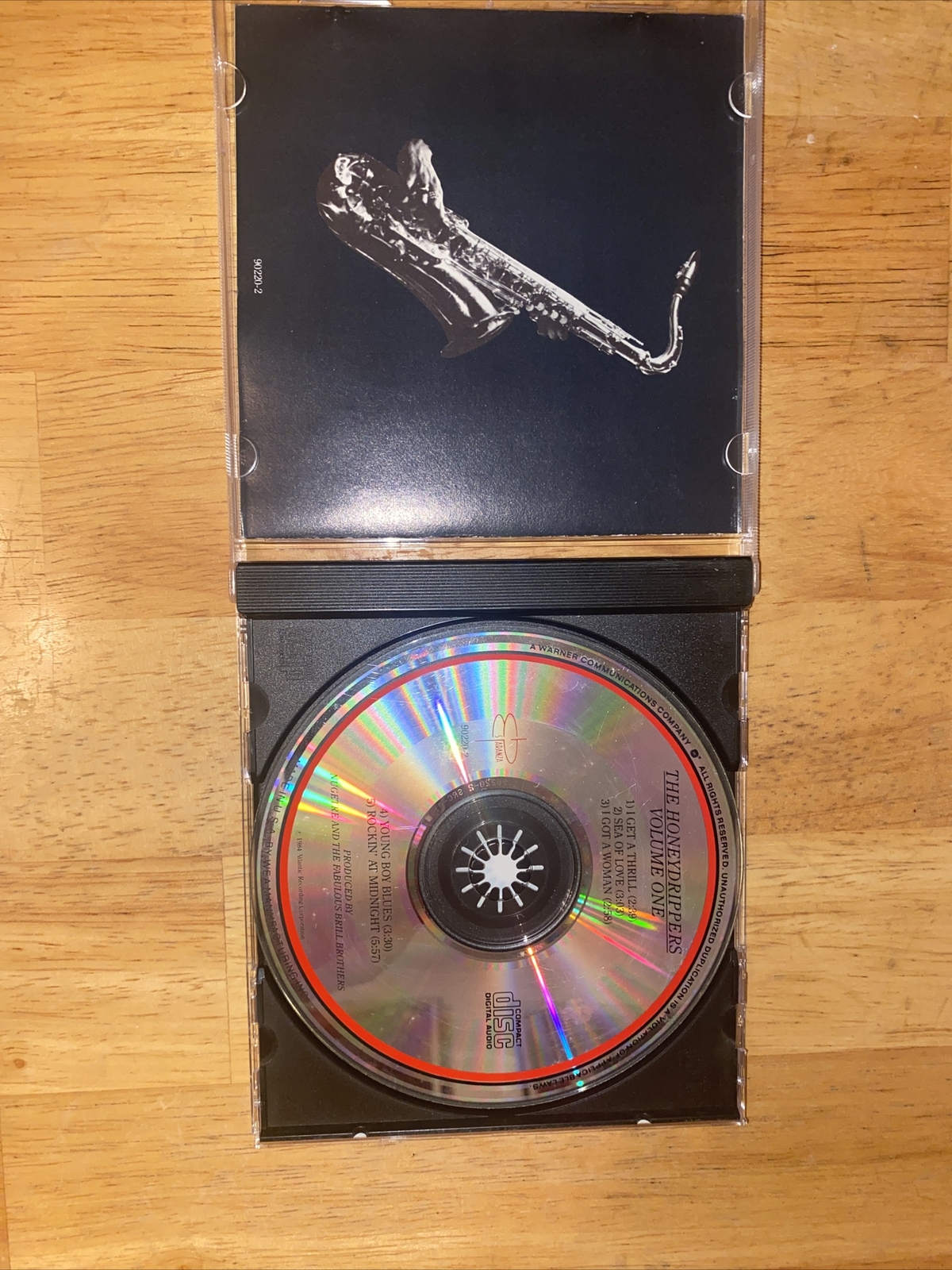 The Honeydrippers Volume One EP CD US Initial Es Paranza Records Issue