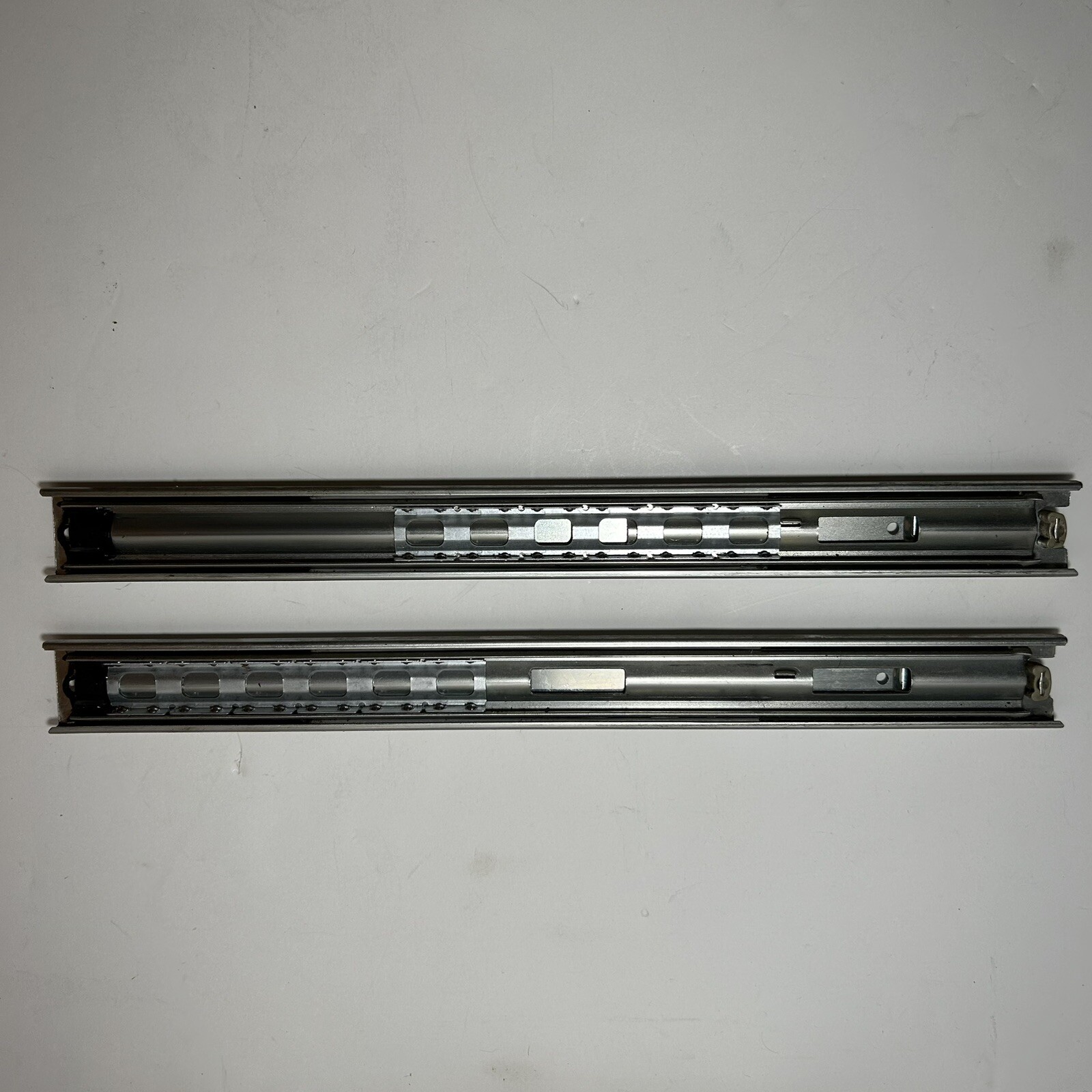2 HUSKY TOOL BOX DRAWER SLIDES RAIL TRACK 16" long Bottom Toolbox Ball Bearing eBay