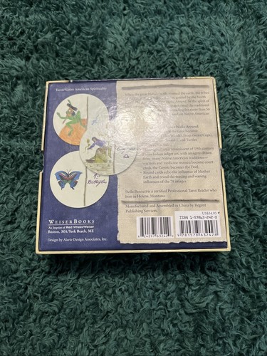 Jeu de tarot circulaire et livre "L'étoile qui ne marche jamais" RARE OOP - Photo 6 sur 6