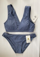 BODY GLOVE WOMEN  s 2 PIECE BIKINI - BLUE - SIZE XL bg1 