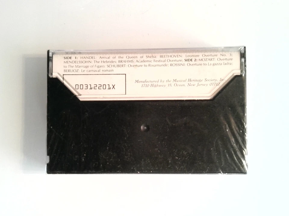 Popular Overtures Enrique Batiz (Cassette) New Sealed - Image 2 of 2