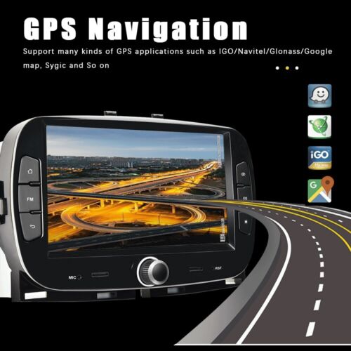 Android 13 Autoradio 7" per Fiat 500 2015 - 2020 CARPLAY Wireless 2+64GB GPS - Foto 13 di 24