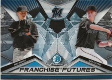 2020 Bowman Draft Max Meyer Dax Fulton Refractor SP RC