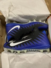 Nike Alpha Menace Pro Mid Td Black/Royal 922813-014 Men’s Sz 10.5