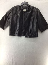 Neimann Marcus Exclusive Xl Black Leather Jacket