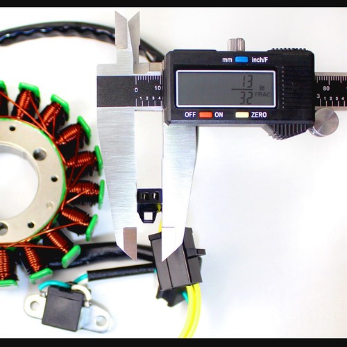 03-09 SV/VSTROM 650 MAGNETO COIL STATOR+VOLTAGE REGULATOR RECTIFIER+GASKET ASSY - Bild 8 von 12