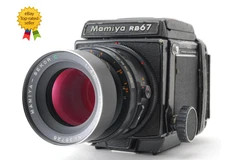 Mamiya RB67 Pro Film Camera Sekor C 180mm F4.5 Lens 120 Film Back JAPAN [EXC+5]