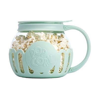 Ecolution Patented Microwave Popcorn Popper 1.5-Quart Aqua