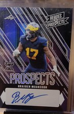 2024 Leaf Heroes & Prospects - Prospect Autographs Braiden McGregor  Purple /25 