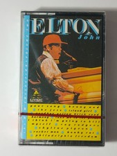 1980s NEW FACTORY SEALED Vintage Elton John Cassette Tape Rock Blues Pop Rock