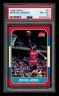 1986-87 Fleer Set-Break # 57 Michael Jordan PSA 8.5 NM-MT+
