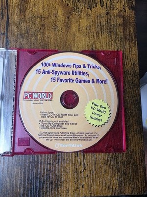 PC World Windows Tips & Tricks Anti-Spyware Utilities CD (January 2005)