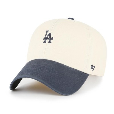 '47 Brand Cap MLB LA Dodgers Base Runner TT  47 CLEAN UP Natural (NTA) Basecap