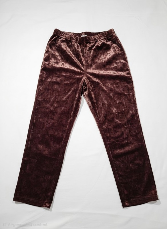 Mossimo Supply Co Velour Burgundy Leggings