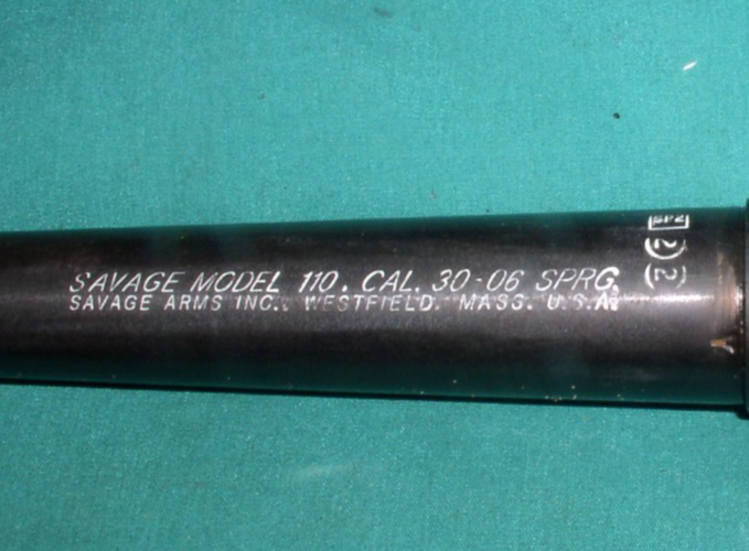 Savage Model 110 30-06 Bolt Action Rifle 22