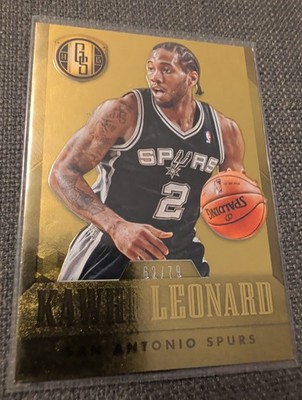2014-15 Panini Gold Standard #1 Kawhi Leonard Gold # 62/79