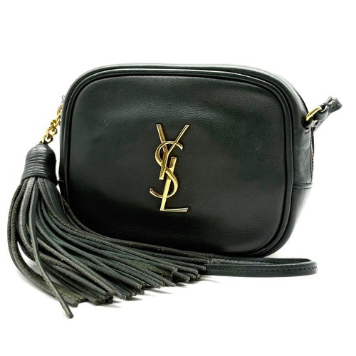 Yves Saint Laurent Vhtf Shoulder Bag Pochette Ysl Green Women's bags—cute, styli