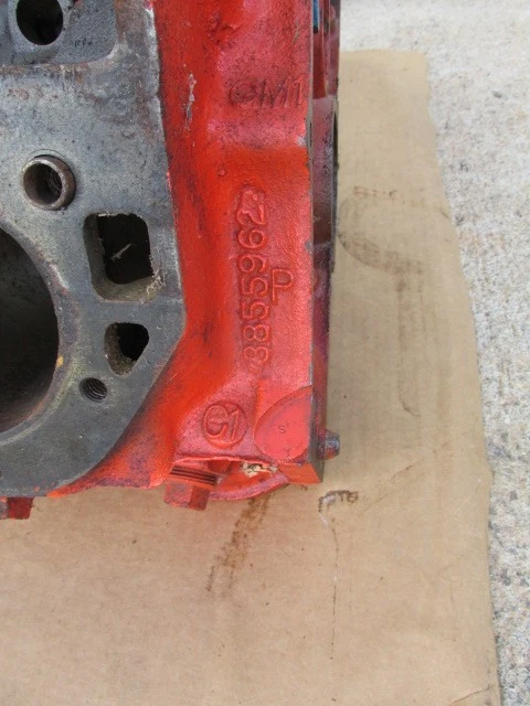 BBC 1966 396/375 Chevelle 发动机缸体 — 第 3/4 张图片