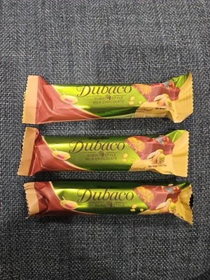 BEYOGLU DUBACO DUBAI Milk Chocolate Bar - 35 gr. 3 Bars Lot Of 3 Pistachio Candy