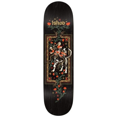 Real Ishod Cerebrus Deck DBX Black Skateboard Deck 8.38''
